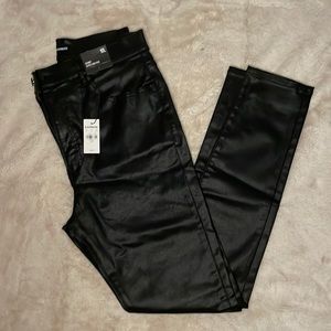 Express Coated Skinny Pants